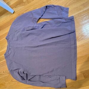 GAP Men's Long Sleeve Tee - Purple